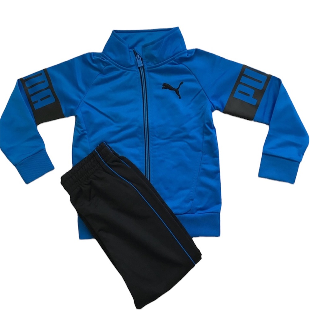 NWT Puma toddler boys track set